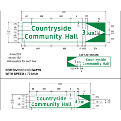 Rural Community Facility sign (ID-105)