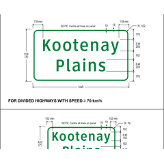 Geographical Landmark sign (ID-4)