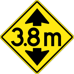 Low Clearance sign (WA-26)