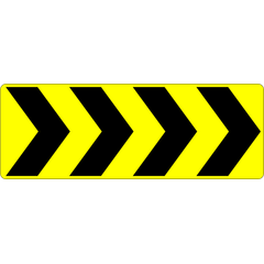Roundabout Directional sign (WA-38)