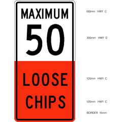 Maximim __ Loose Chips sign (WD-174)